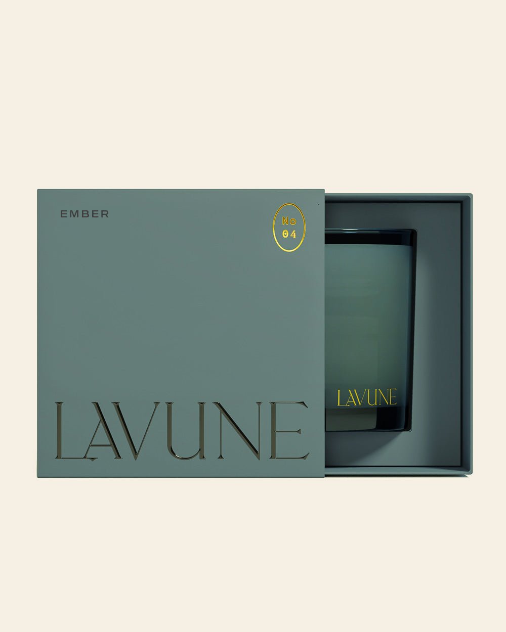 CANDLES N˚04 Ember Candle | Cozy Smoke & Vanilla Sugar LAVUNE