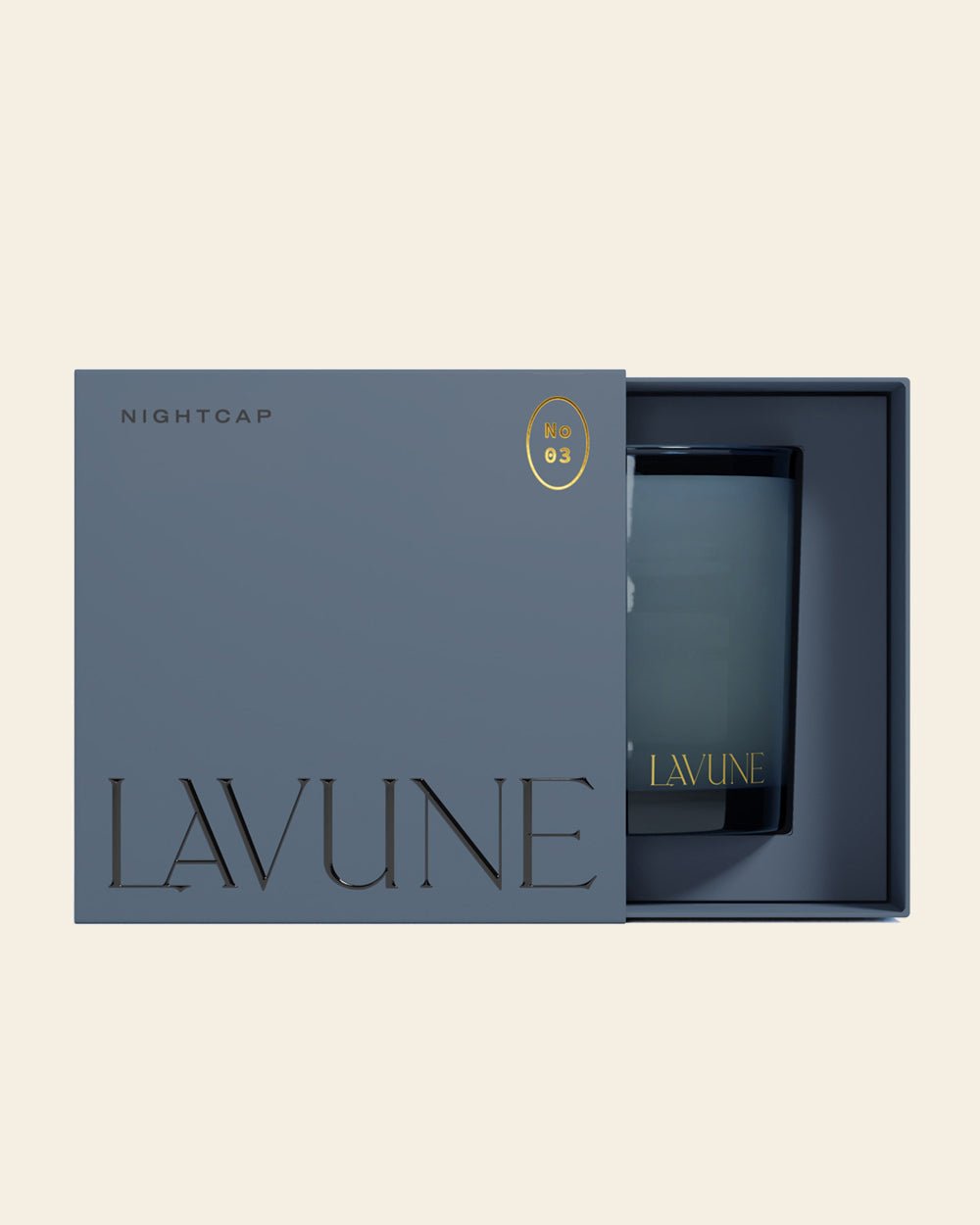 CANDLES N˚03 Nightcap Candle | Seductive Sandalwood & Musk LAVUNE