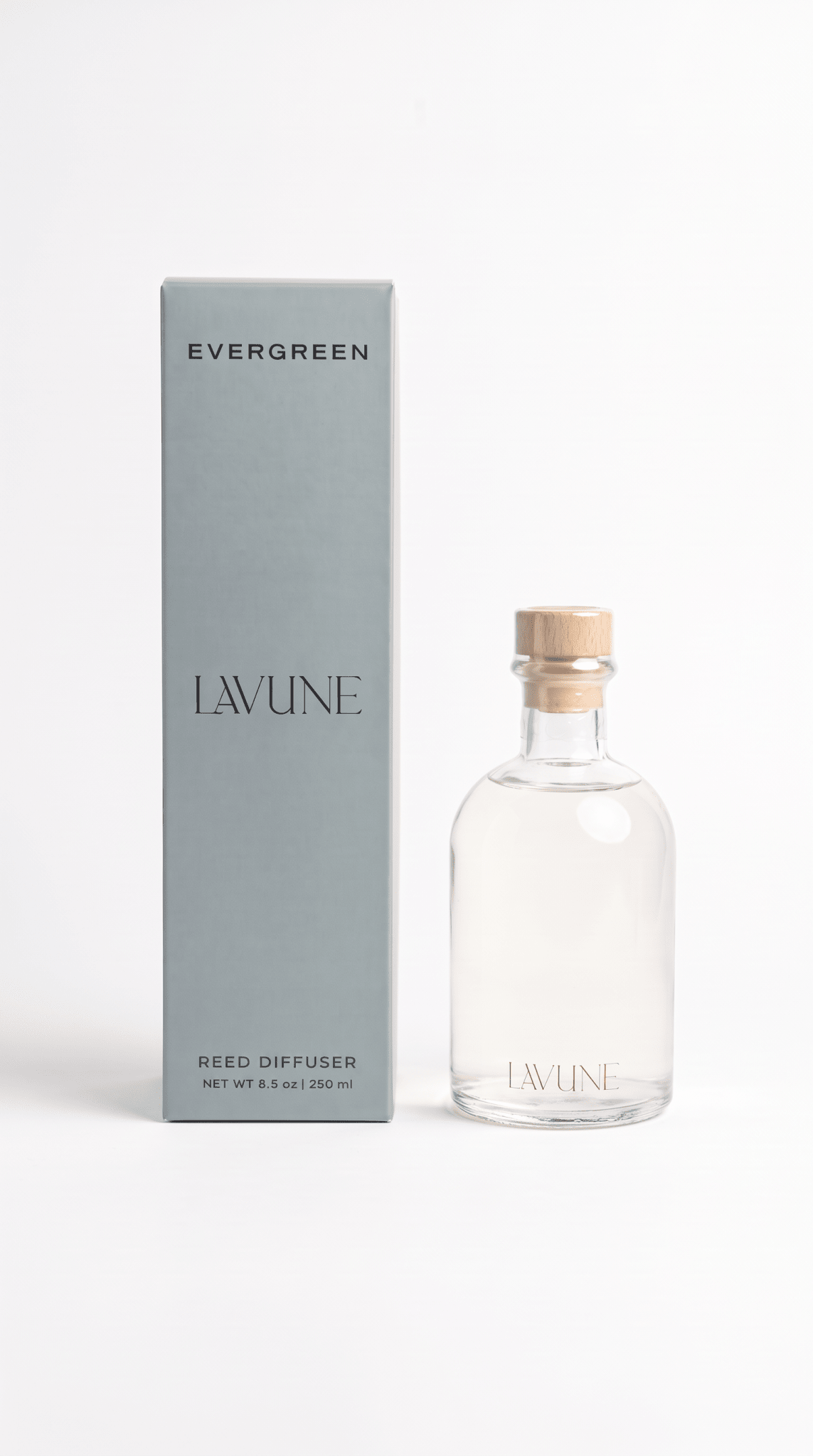 HOME GOODS : HOME SCENT N˚05 Evergreen Reed Diffuser | Fir Needle & Cypress LAVUNE