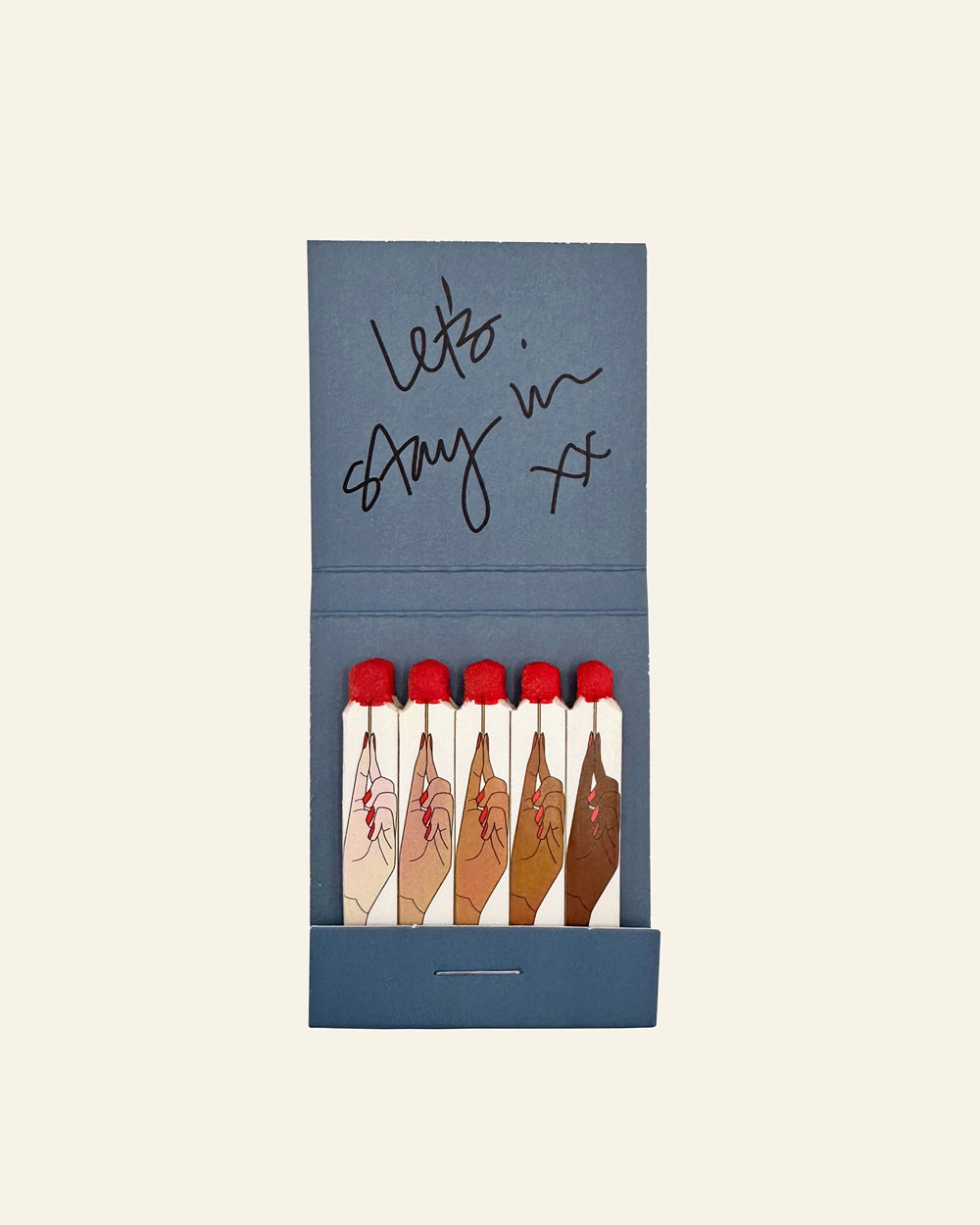 'Let's Stay In' Matchbook - Lavune