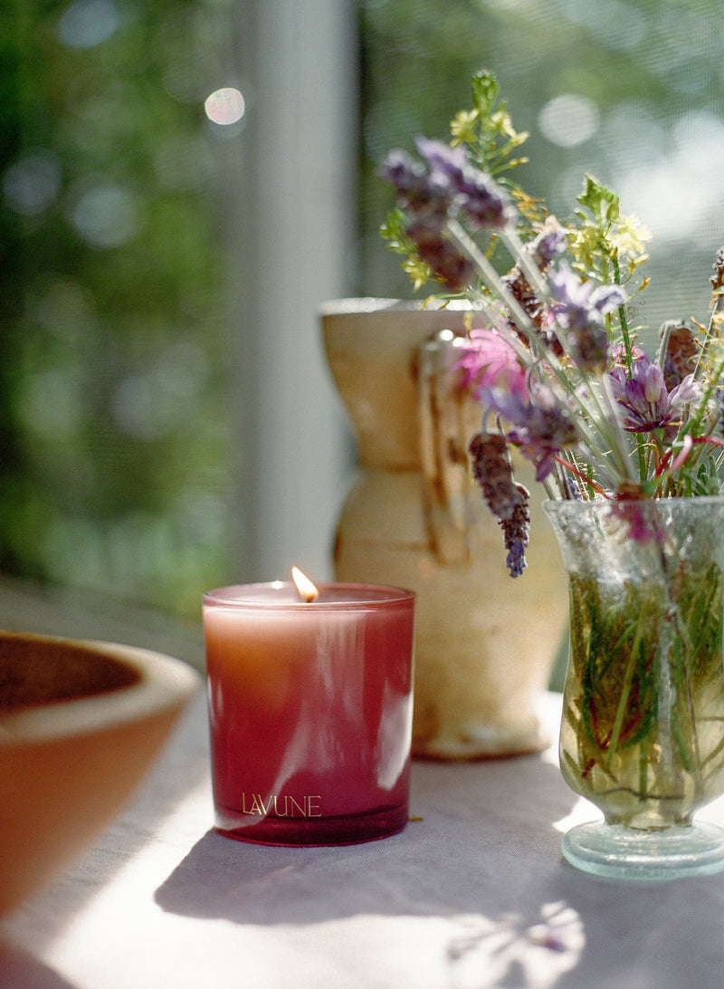 CANDLES N˚14 Marais Candle | Ripe Stone Fruit and Soft Leather LAVUNE