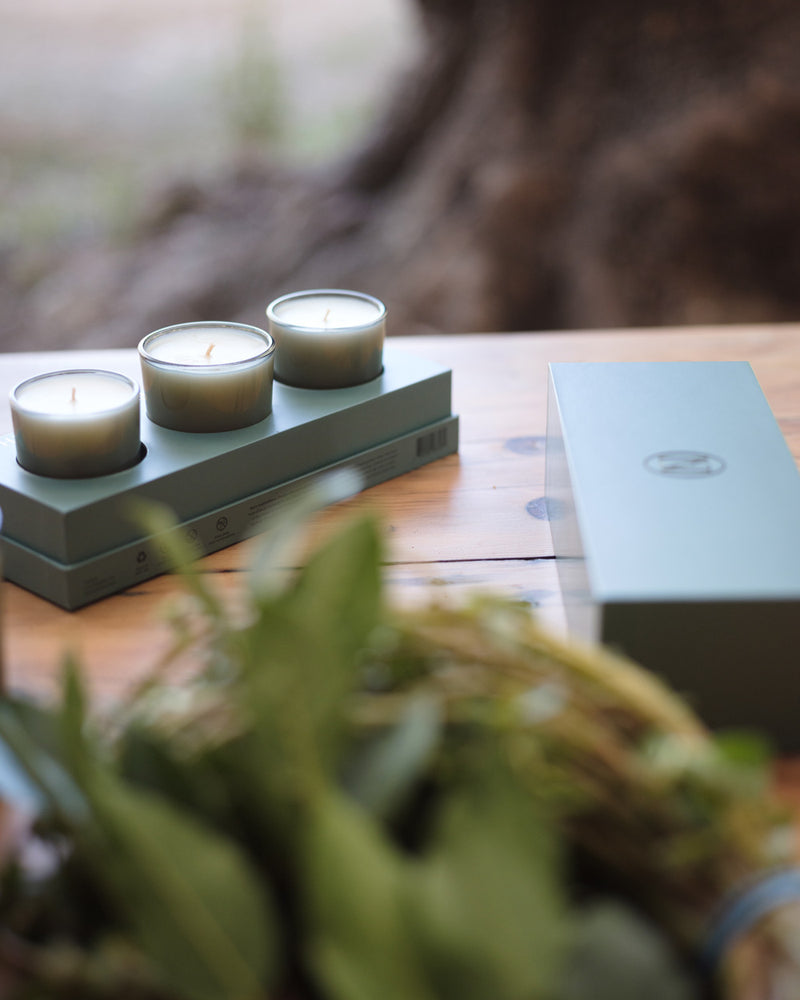 Winter Votive Set - Lavune